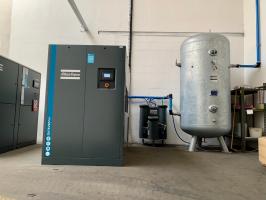 Kompresory Atlas Copco - realizace